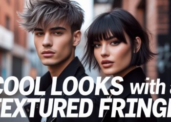 Cool Looks with a Textured Fringe Your Hair's New Best Friend!
