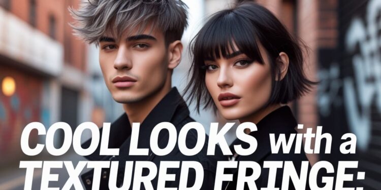 Cool Looks with a Textured Fringe Your Hair's New Best Friend!