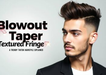 Blowout Taper Textured Fringe A Trendy TikTok Hairstyle Explained