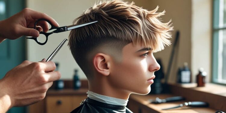 How Do I Ask My Barber for a Textured Fringe?