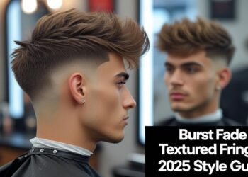 Burst Fade Textured Fringe