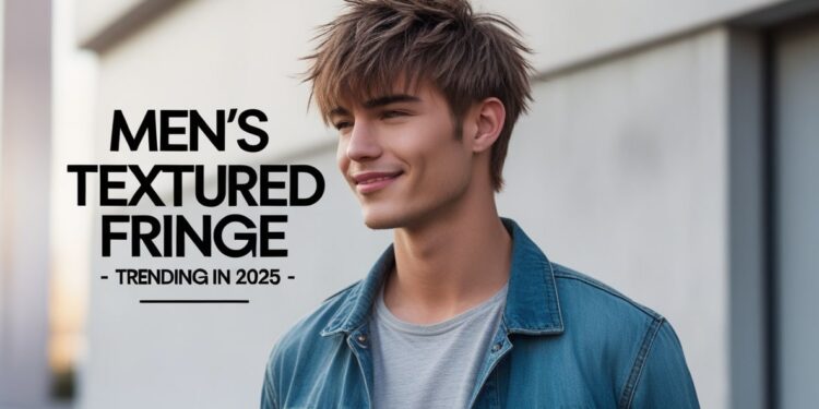 Men’s Textured Fringe