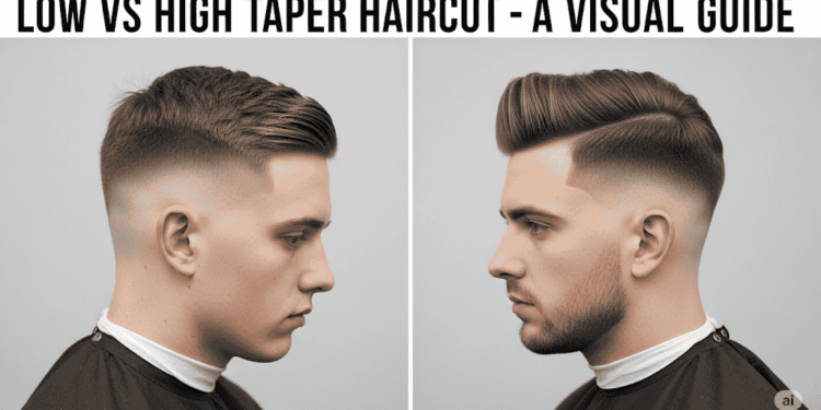 Low vs High Taper Haircuts