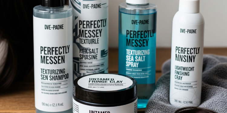 The Best Hair Products for a Perfectly Messy Textured Fringe