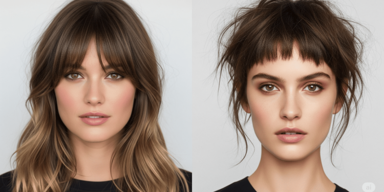 Curtain Bangs vs. Textured Fringe Which One Suits You