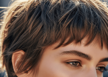 Short Hair with Textured Fringe Edgy Looks to Try