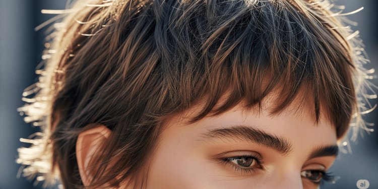 Short Hair with Textured Fringe Edgy Looks to Try