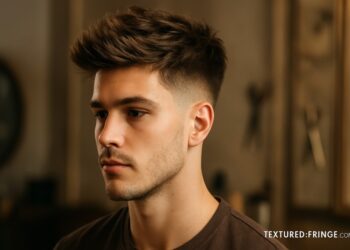 Blowout Taper with Textured Fringe