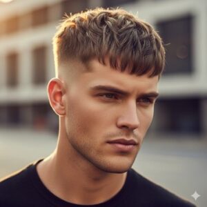 Caesar Fringe with Texture