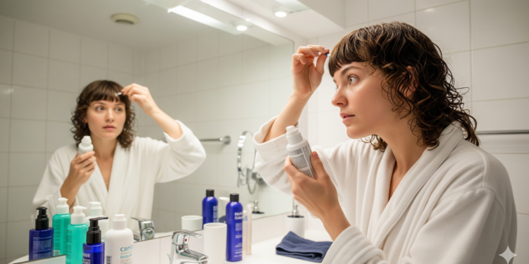 Daily Hair Care Routine for Maintaining a Textured Fringe