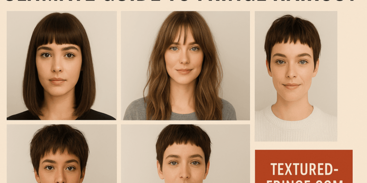 Fringe Haircuts Styles, Tips & Trends
