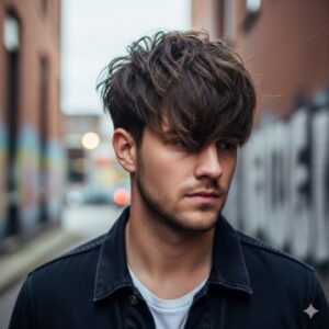 Messy Fringe Cut