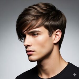 Side-Swept Feathered Fringe