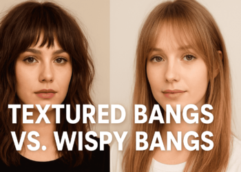 Textured Bangs Vs. Wispy Bangs
