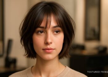 15 Trendy Ways to Style Curtain Bangs with Short Hair